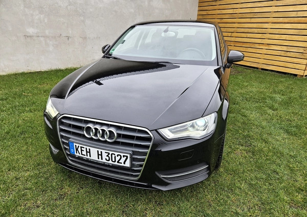 Audi A3 cena 43900 przebieg: 182151, rok produkcji 2013 z Rybnik małe 596